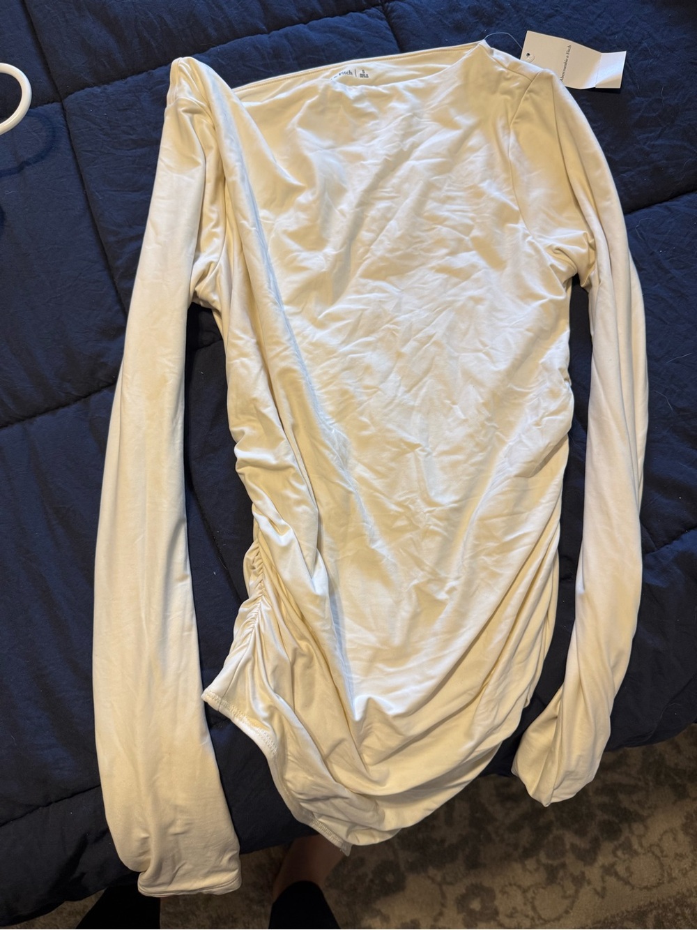 Abercrombie off white bodysuit